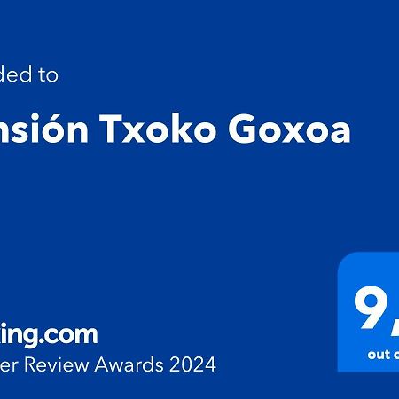 Pension Txoko Goxoa Χονδαρρίμπια Εξωτερικό φωτογραφία